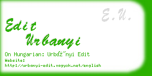 edit urbanyi business card